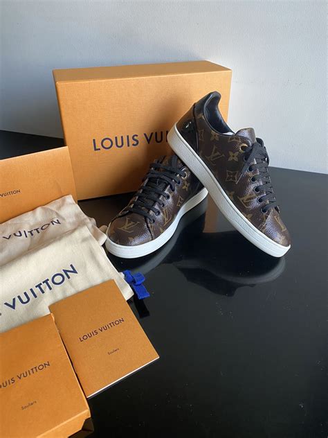 replica louis vuitton sneakers|louis vuitton frontrow sneakers.